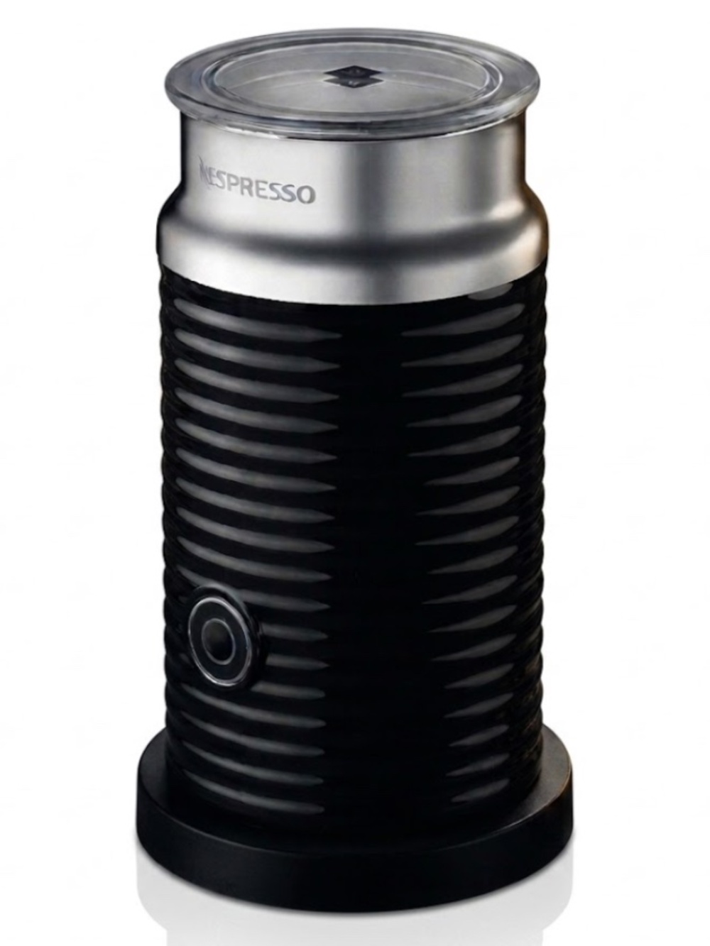 Nespresso Aeroccino 3 Milk Frother, Black, Steel